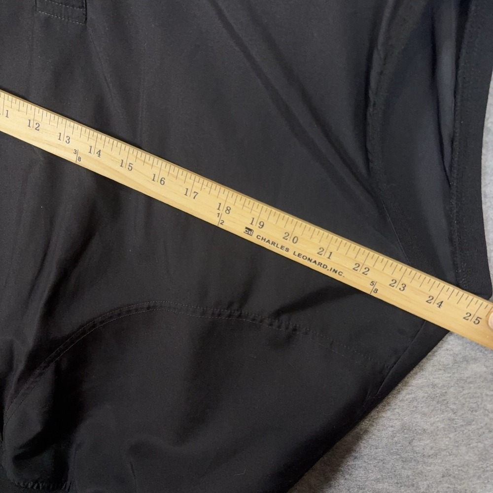 Zero Restriction Lightweight Vest Men Sz M Black Windbreaker Pockets Golf - Picture 9 of 9
